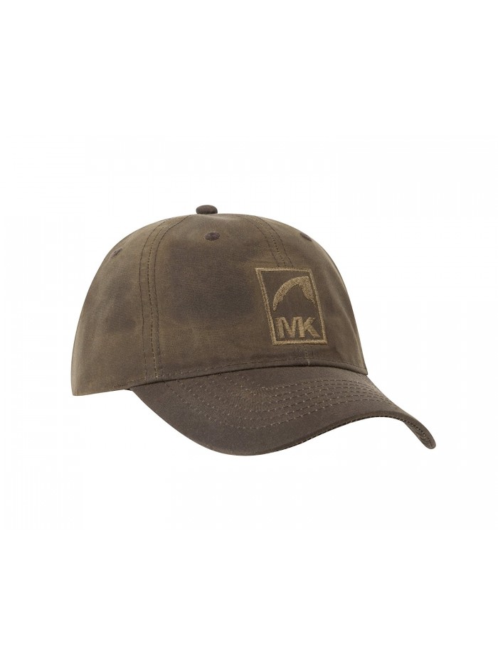 Mountain Khakis Waxed Cotton Mk Icon Cap - Dark Brown - CZ119MG6QJT