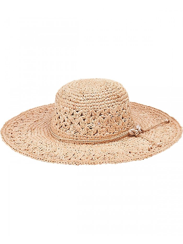 Peter Grimm "Bohemme" Women's Wide Brim Straw - Natural - C6119A4CHVX