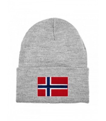 Norway MyCountry Solid Knit Hat (Sport Gray) - C911J9OWWVZ