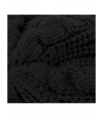 Insten Women Knit Crochet Black in Women's Skullies & Beanies