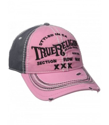 True Religion Men's Triple X Cap - True Pink - C712J38O54N