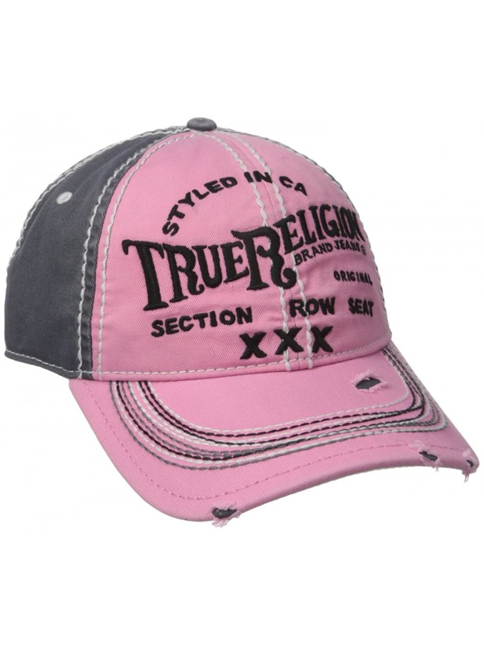 True Religion Men's Triple X Cap - True Pink - C712J38O54N