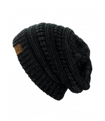 NYFASHION101 Unisex Multicolor Slouch Beanie