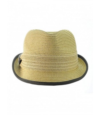 NYFASHION101 Spring Stylish Classic Natural in Women's Fedoras