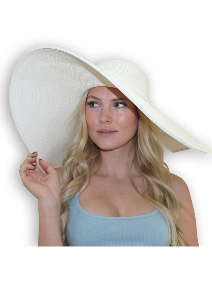 Ladies Scarlet Derby Hat - White - CV115VH4H4T