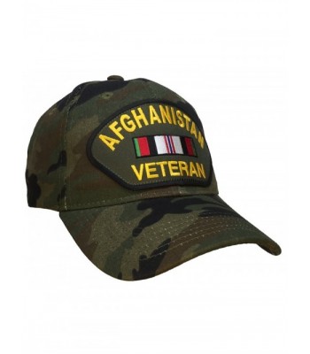 Afghanistan Veteran Hat Afghanistan Service Ribbon Hat Camo - CA11GO9IRG7