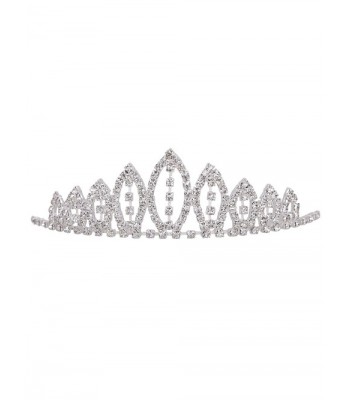 AshopZ Girl's Rhinestone Tiara Crown Little Princess Sweet Hair Accessory - C412M01BJZD
