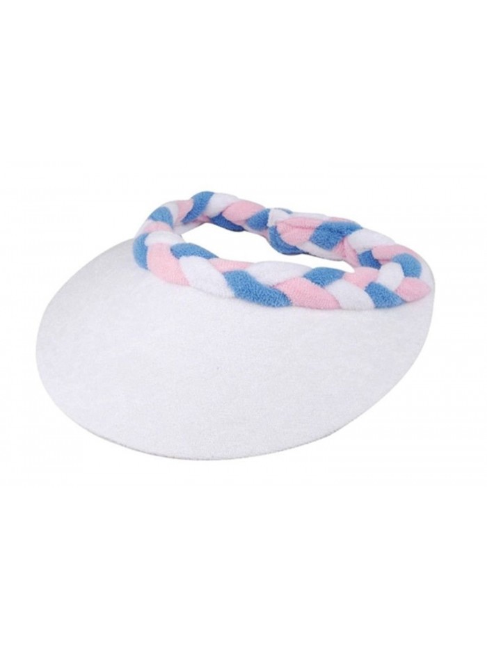 Ladies' Terry Cloth Visor White - CQ11JGRD1A5