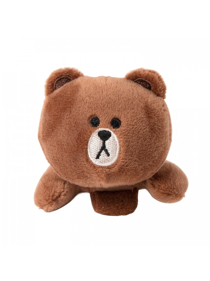 LINE FRIENDS Brown Lying Doll Hairpins Season 2 - Brown - C717YK32YLY