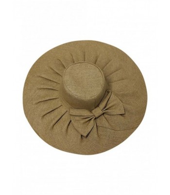 Luxury Divas Natural Elegant Floppy in Women's Sun Hats