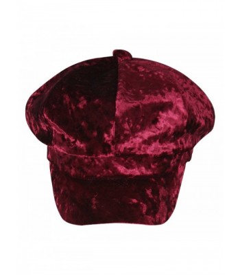 Womens Velvet Beret Winter newsboy in Women's Newsboy Caps