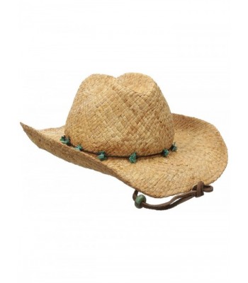 Scala Womens Straw Cowboy Size