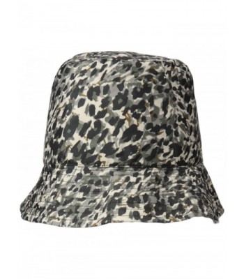 Nine West Women's Nylon Bucket Rain Hat - Animal - CJ12F8E415J