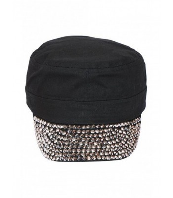 Studded Cadet Cap - Black - CM11OWA1YCX