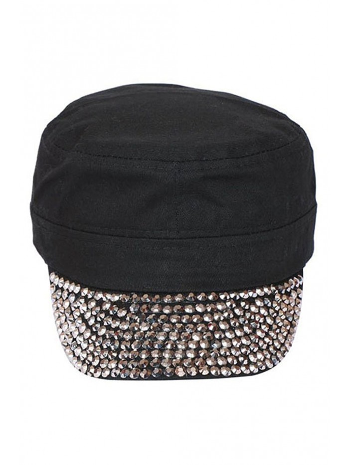 Studded Cadet Cap - Black - CM11OWA1YCX