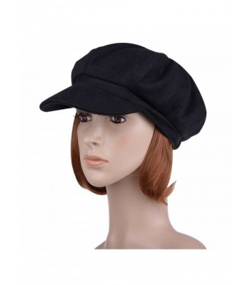 VBIGER Womens Woolen Fedora Newboys in Women's Newsboy Caps