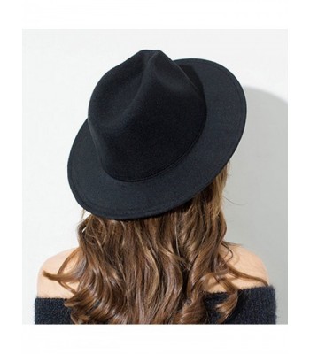 Clecibor Woolen Fedora Vintage Crushable