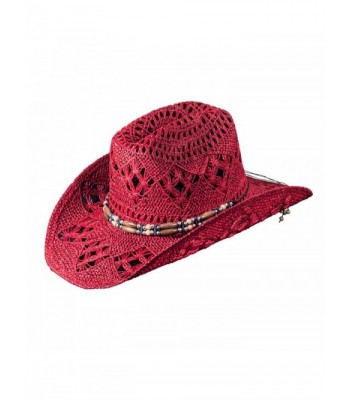 Western Fashion Hat for Women by Turner Hat (Cowboy Hat) - Red - C7126IWS4QH