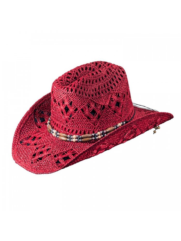 Western Fashion Hat for Women by Turner Hat (Cowboy Hat) - Red - C7126IWS4QH