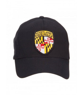Maryland State Police Patched Cap - Black - CI124YMWNV5