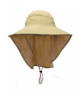 Outdoor UPF 50+ boonie Hat Sun Hat Fishing Hats - Khaki-2 - CE186EYHHL4