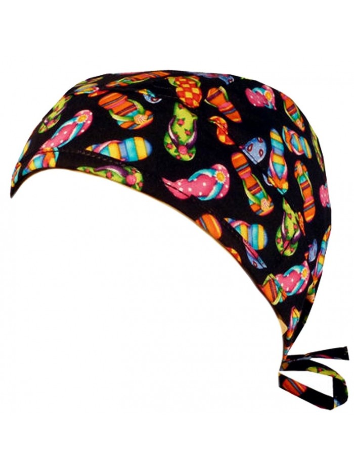 Medical Skull Cap - Tossed Flip Flops - CT12ELCTX0H