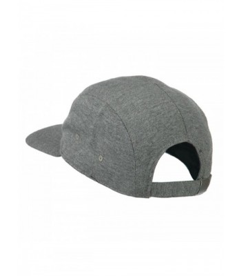 Jersey Fabric Panel Snapback Cap