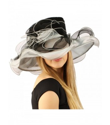 Kentucky Floppy Ruffle Organza Hat