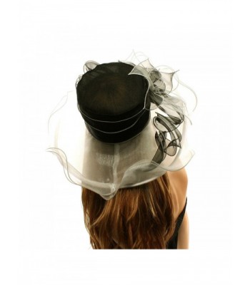 Kentucky Floppy Ruffle Organza Hat in Women's Sun Hats