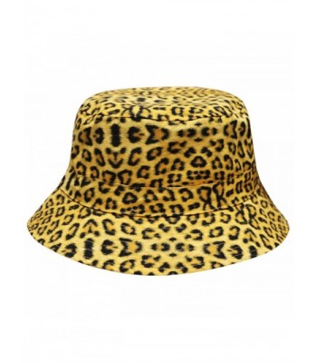 City Hunter Bd1750 Leopard Animal Print Bucket Hat - CF12DSIAPZ1