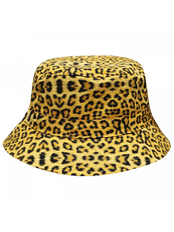 City Hunter Bd1750 Leopard Animal Print Bucket Hat - CF12DSIAPZ1
