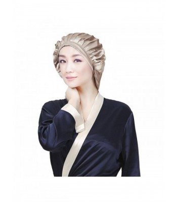 Raylans Womens nightcap Turban Champagne