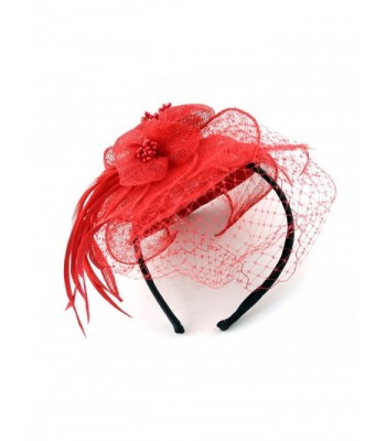 NYFASHION101 Cocktail Fashion Sinamay Fascinator in Women's Headbands in Women's Hats & Caps