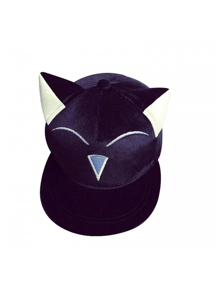 GAMT Adjustable Cat Ears Cap Lovely Baseball Sun Hats For Women - Smile Eyes - C9186NC08RH