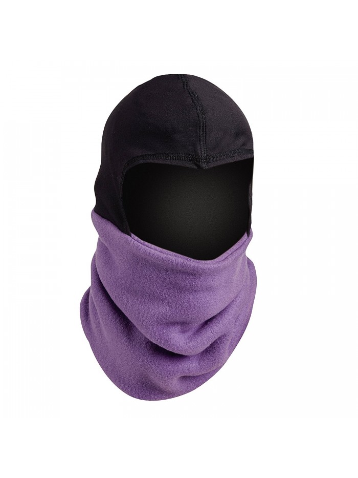 Turtle Fur Original Turtle Fur: Shellaclava Solid Hood Face Mask - Black - Iris - C9186SWWNIK