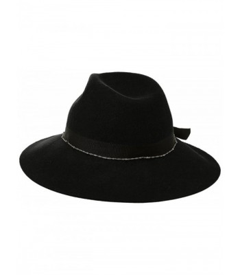 Scala Womens Fedora Chain Black