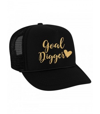 Goal Digger Trucker Hat - Black - CX1825QRDL9