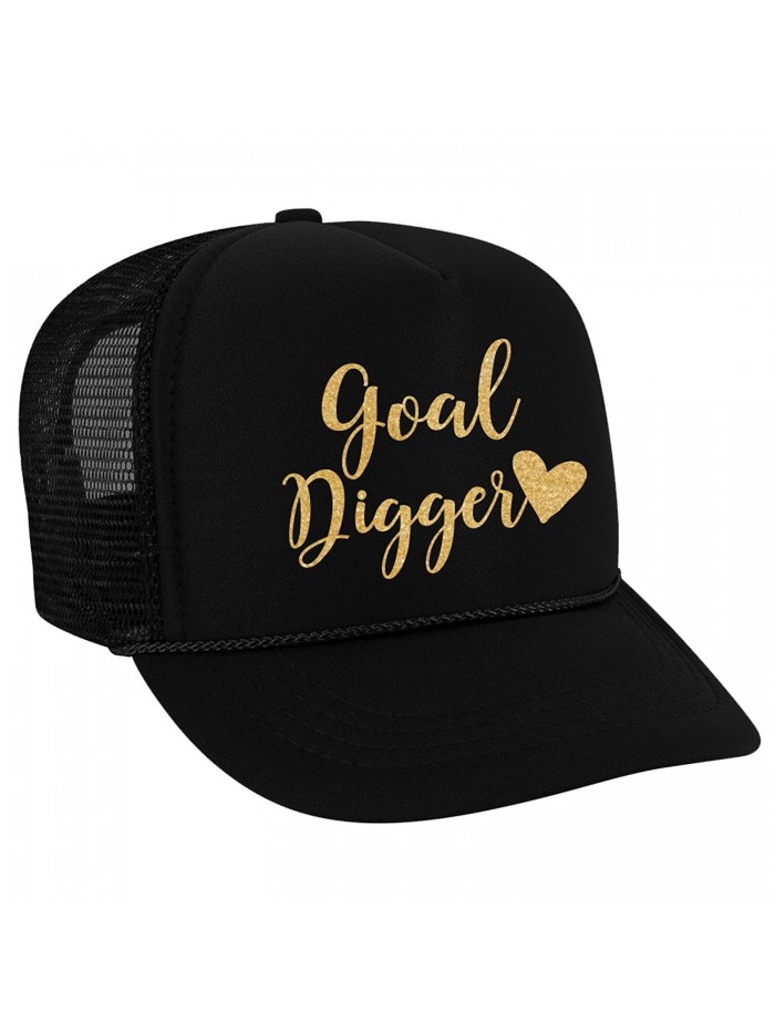 Goal Digger Trucker Hat - Black - CX1825QRDL9